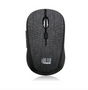 Adesso Mouse Wireless Fabric Mini S80B 6 Button up to 1600dpi PC/Mac - Black