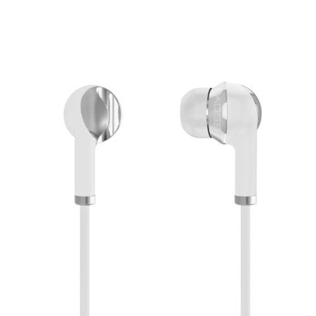 Koss Earbud Noise Isolating 3.5mm Cast & Machined Aluminum Enclosure iL100w - White
