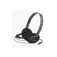 Koss Headphone On Ear 3.5mm Portable with Volume Control BULK 8ft Long Cord - Black