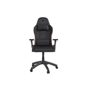 Primus Gaming Chair Thronos 200S Premium Racing Ergonomic Backrest Headrest LumbarTilt 90º -135ºMax Weight 309Lbs Wider Seat Base 4D Armrests - Black & Red