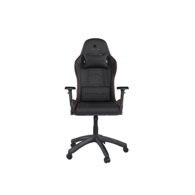 Primus Gaming Chair Thronos 200S Premium Racing Ergonomic Backrest Headrest LumbarTilt 90º -135ºMax Weight 309Lbs Wider Seat Base 4D Armrests - Black & Red