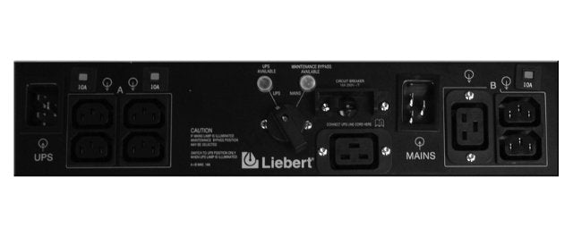 Vertiv MP2-220L power distribution unit (PDU) 4 AC outlet(s) 2U Black