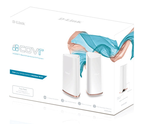 D-Link AC2202 1000 Mbit/s Gold, White