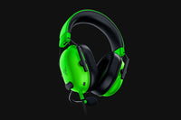 Razer Gaming Headset Wired BlackShark V2X with Boom Mic Hyperclear Advanced Passive Noise Cancelling 7.1 Surround - Green