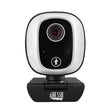 Adesso Webcam CyberTrack M1 1080P (2.1MP) Dual Mics Fixed Focus with Noise Cancelling 305 Degree Motion Tripod Mountable  - Black