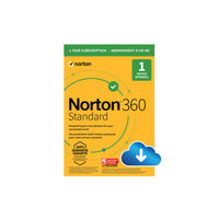 Norton 360 Standard USA ACTIVATION ONLY 1-Device 1-Year OEM with 10GB Cloud Back up ESD (DOWNLOAD CODE) PC/Mac/Android/iOS