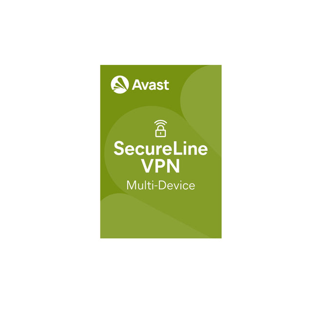 Avast SecureLine VPN 10-Device 1-Year ESD (DOWNLOAD CODE) Secure Connection PC/Mac/Android/iOS
