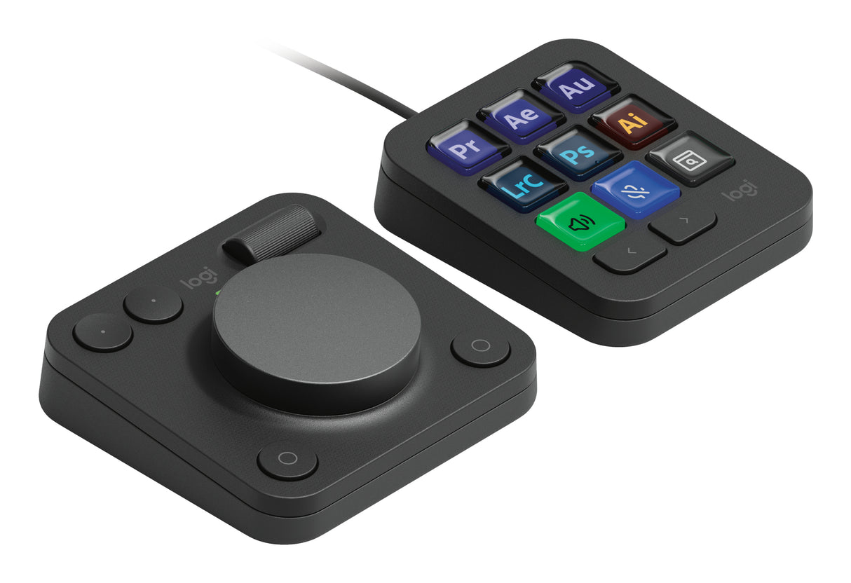 Logitech MX Creative Console Keypad Bluetooth/USB Graphite