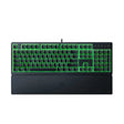 Razer Gaming Keyboard Wired Ornata V3 X Low-profile Membrane Switches with Sound Dampening Foam Chroma RGB - Black