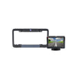 GekoGear Backup Cam - Solar Powered  4.3in Colour LCD Display Easy Install IP67 Adjustable Lens - Black