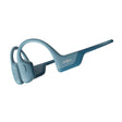 Shokz OpenRun Pro Blue Bluetooth Headset Noise Cancelling Mic Premium Bone Conduction - Enhanced Bass - Water Resistant IP55 - 10Hr Battery Life
