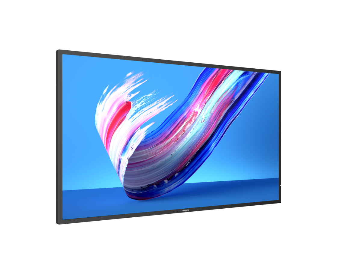 Philips 43BDL3650Q Digital signage flat panel 109.2 cm (43") LCD Wi-Fi 400 cd/m² Full HD Black Built-in processor Android 10 18/7