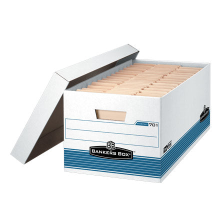 Fellowes 00701 file storage box Blue, White