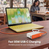 Targus HyperJuice Flex 10K 30W 5000 mAh White, Orange