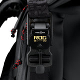 ASUS ROG SLASH Edition 20 backpack Roll top backpack Black Polyester, PU leather
