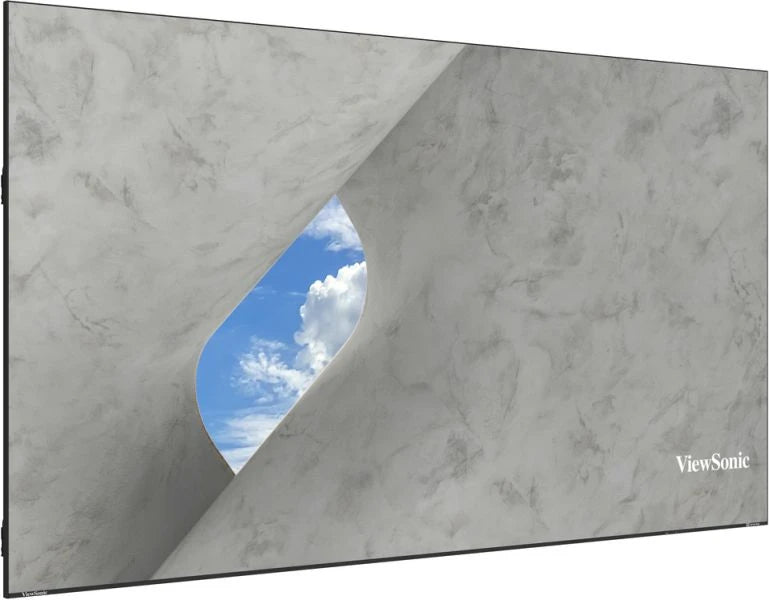 Viewsonic LDE163G-182 Signage Display 4.14 m (163") LED 600 cd/m² Full HD Black Built-in processor
