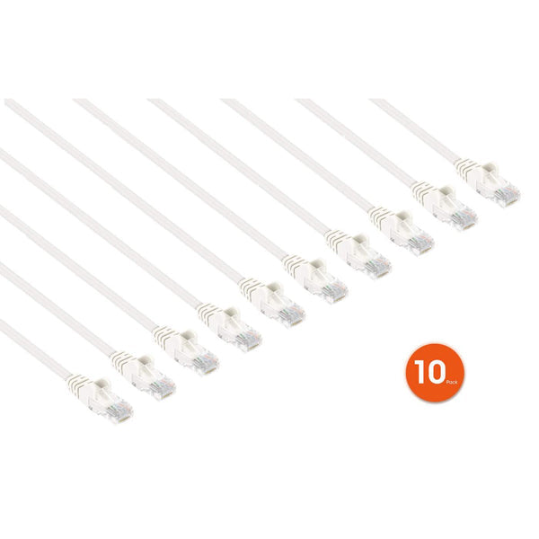 Intellinet 744294 networking cable White 2 m Cat6 U/UTP (UTP)