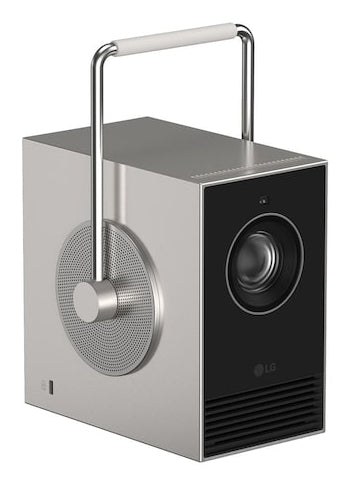 LG PU600U data projector Standard throw projector 600 ANSI lumens DLP UHD 4K (3840x2160) Silver, Black