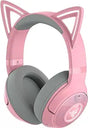 Razer Gaming Headset Kraken Kitty V2 Bluetooth Chroma RGB with Boom Mic Dual Mic Noise Cancelling Quartz