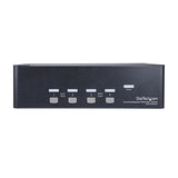 StarTech.com 4-Port Dual DisplayPort KVM Switch - 4K 60Hz - TAA