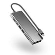 Alogic Docking Station USB-C 7-in-1 100W Power Delivery 4k Ultra 60Hz HD Support Gen 2 Aluminum Body Ultra - Space Grey
