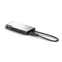 Alogic Hub 6-in-1 USB-C 2x USB-A 3.1 HDMI 4K Ultra HD 60Hz VGA RJ45 Gigabit USB-C 100W Power Pass Through Fusion - Space Grey