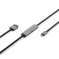 Alogic USB-C to HDMI 4k Ultra HD Cable 6ft with 100W Power Delivery PD Pass through - Black