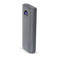 HyperGear Powerbank 20000mAh PowerPack Pro + 2 Port USB-A (22.5W) USB-C (35W) PD Fast Charge Digital Display - Grey