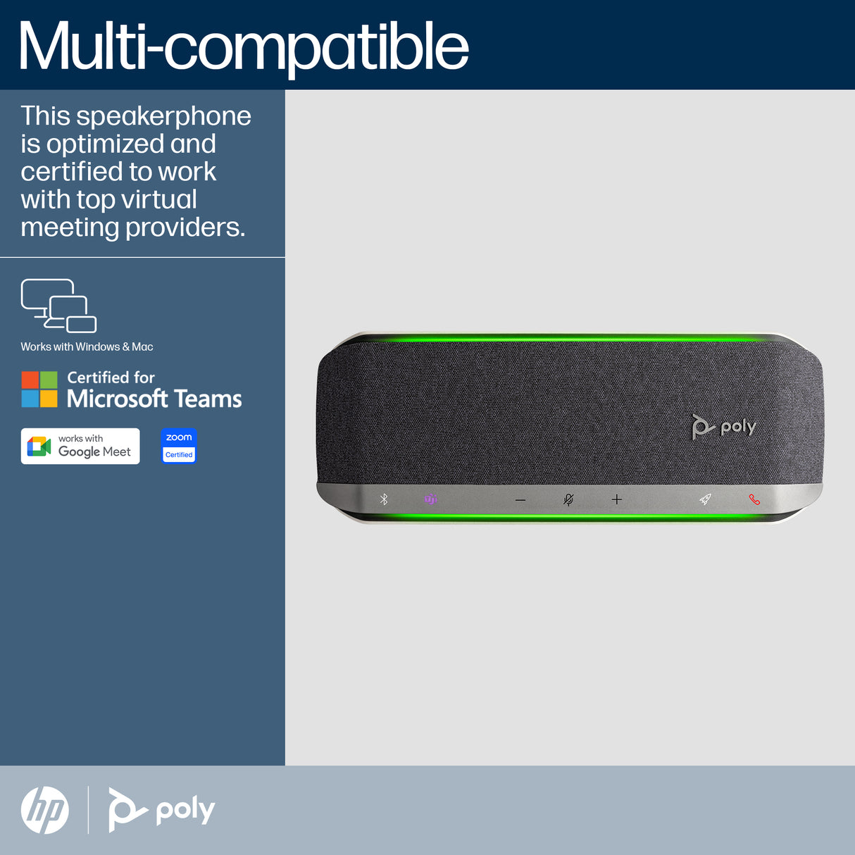 HP Poly Sync 40 Microsoft Teams Certified Speakerphone