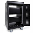 Luxor Charging Cart (OPEN BOX) Steel 30 Tablets Chromebooks Top Damage Does not affect Functionality of the cart. AS IS no Returns