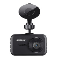 GekoGear Dashcam - Orbit D111 1080p HD 140 Degree Wide Angle G-Sensor 32GB MicroSD Included (support up to 64GB) - Black