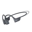 Shokz OpenRun Pro 2 Mini - Black - Bluetooth Headset Noise Cancelling Mic Premium Bone Conduction - Dual Drivers Enhanced Bass - 3D Audio Water Resistant IP55 - 12Hr Battery Life