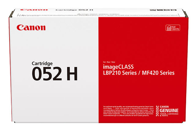 Canon 052 H toner cartridge Black