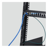 StarTech.com 24 Port 1U Blank Keystone Patch Panel with Cable Management Bar, Rackmount Cat6 Patch Panel for RJ45 STP Ethernet Network Jacks