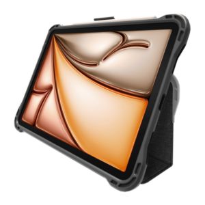 Brenthaven iPad Air 11in 7th/6th/5th/4th Gen Edge Folio Rugged Corner Protection Stylus Holder - Grey
