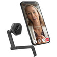 Naztech Laptop Mount for Phones & Tablets MagBuddy Elite Includes 2 Metal Plates 360 Degree Swivel - Black