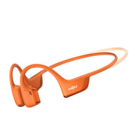 Shokz OpenRun Pro 2 Mini - Orange - Bluetooth Headset Noise Cancelling Mic Premium Bone Conduction - Dual Drivers Enhanced Bass - 3D Audio Water Resistant IP55 - 12Hr Battery Life