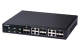 QNAP QSW-1208-8C network switch Unmanaged Black