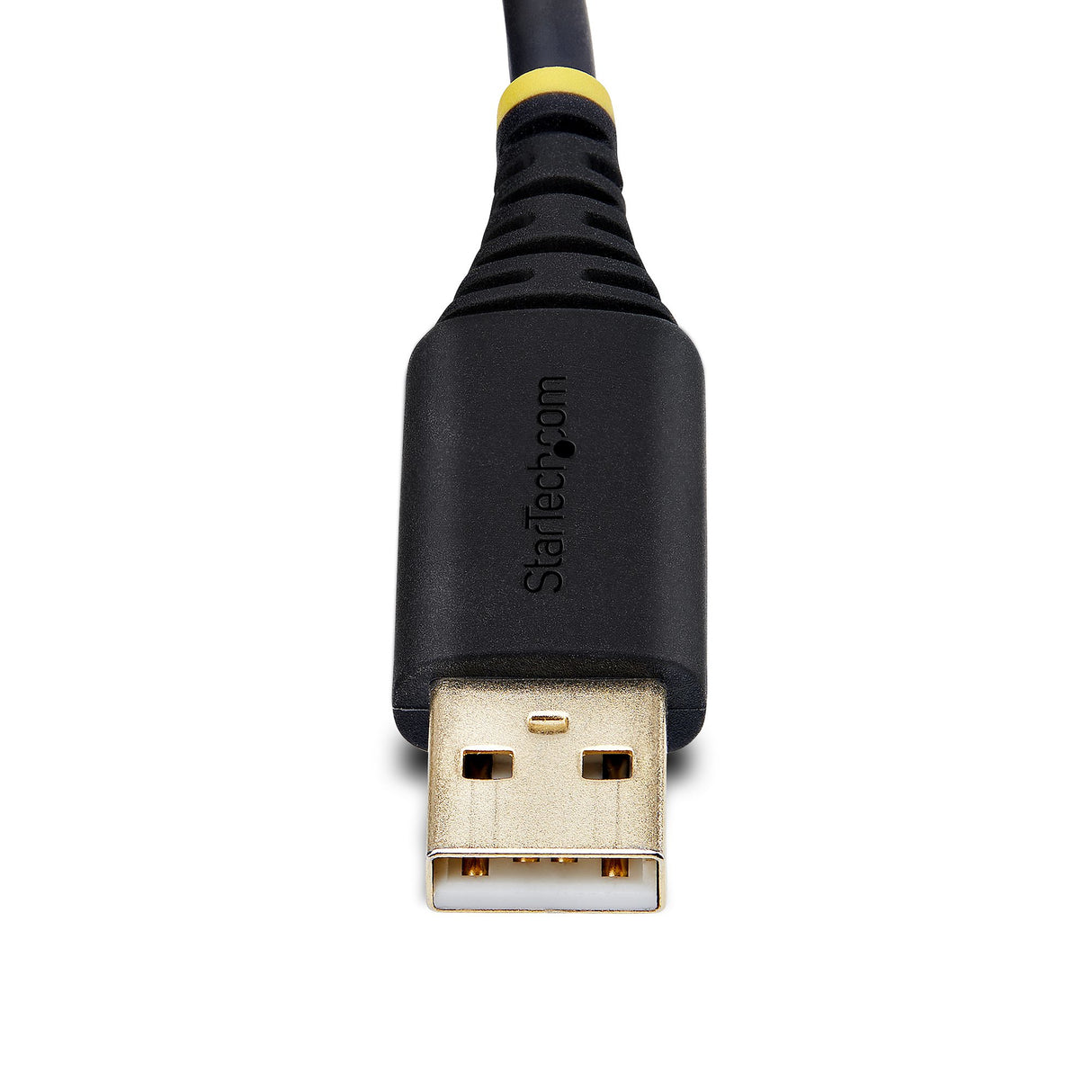 StarTech.com 3.3ft (1m) USB to Null Modem Serial Adapter Cable, Interchangeable DB9 Screws/Nuts, COM Retention, USB-A to RS232, FTDI, Level-4 ESD Protection, Windows/macOS/ChromeOS/Linux - Rugged TPE Construction