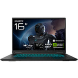 GIGABYTE GAMING A16 3VHK3US894SH laptop AMD Ryzen™ 7 260 40.6 cm (16") WUXGA 16 GB DDR5-SDRAM 1 TB SSD NVIDIA GeForce RTX 5060 Wi-Fi 6E (802.11ax) Windows 11 Home Black