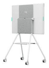 Logitech Rally Board 65 Cart Grey, White Flat panel Multimedia cart
