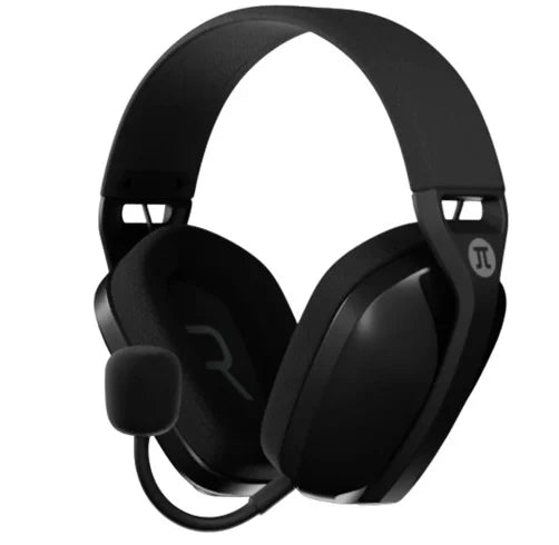 Primus Gaming Headset with Boom Mic Detachable - Arcus 360BT Bluetooth or 2.4Ghz with Dongle 25Hr Playtime Noise Isolating Headphone - Black