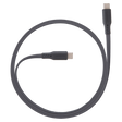Ventev Charge & Sync USB-C to USB-C Cable 6ft Flat High Speed 2X Copper Fast Charge Reinforced Connector - Box - Gray