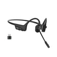 Shokz OpenComm2 2025 UC with USB-C Dongle Cosmic Black Bluetooth Stereo Headset Noise Cancelling Boom Mic with Mute Button - Bone Conduction - Zoom Certified
