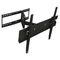 Mount-It! TV Mount Full Motion High Weight Capacity up to 65In 110lbs Swivel & Extension Ideal for Corner Installations - Black