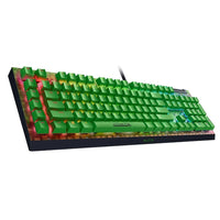 Razer Gaming Keyboard Wired BlackWidow V4 Green Mechanical Switches Chroma RGB - Minecraft Edition
