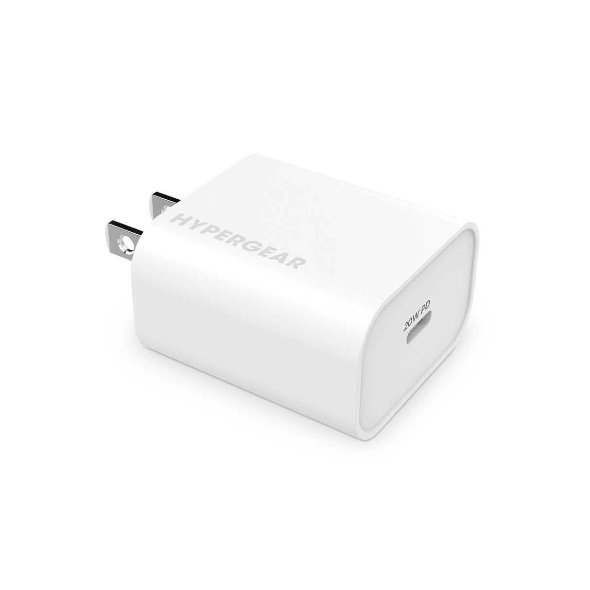 HyperGear Wall Charger 1 Port USB-C 20W MagSafe Compatible - White
