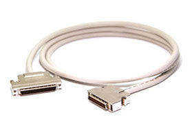 Canon H (50/68 pin) SCSI cable White