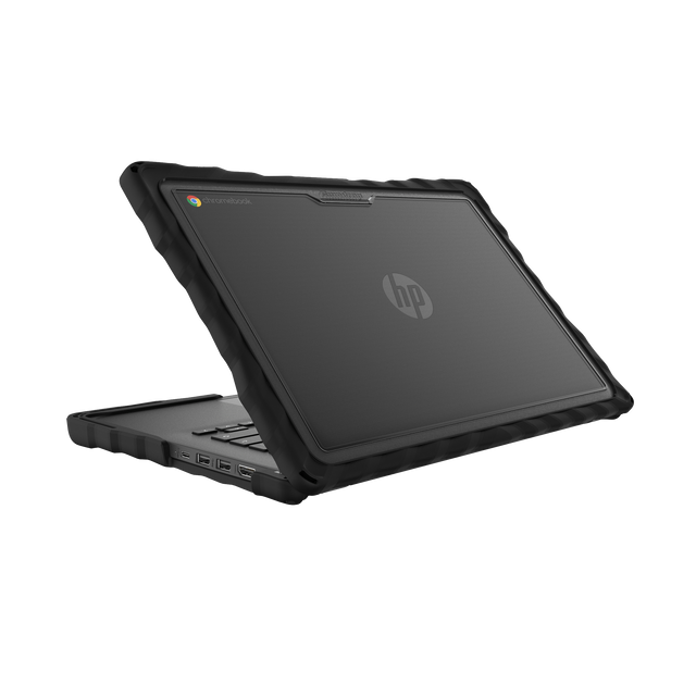 Gumdrop HP Fortis 14in G11/G1i Chromebook DropTech Rugged Case TechShell Certification - Black
