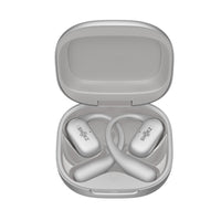 Shokz OpenFit 2+ GREY Open-Ear True Wireless Earbuds Dual microphones with advanced noise-canceling-Dolby Audio-Ni-Ti alloy-Dust Sweat and Water Resistant IP55